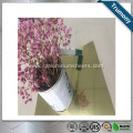 85 reflectivity ACP Golden Aluminum mirror composite sheet